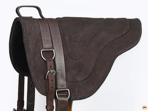 Vista 2 de HILASON Western Bareback Saddle Pad Marrón 26" X 32