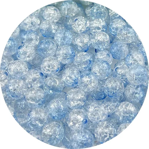 Vista 14 de Jmassyang 100 cuentas acrílicas de 0.472 in de cristal redondas de plástico espaciador para decoración de bricolaje, collares, pulseras, aretes