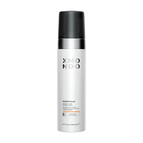 Vista 10 de XMONDO Espuma ondulada Wavetech para el cabello, espuma vegana para cabello ondulado con provitamina B5 y nutrientes para hidratar el cabello