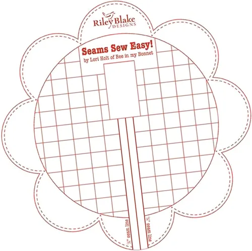 Vista 5 de Lori Holt Seams So Easy Seam Guide Rojo
