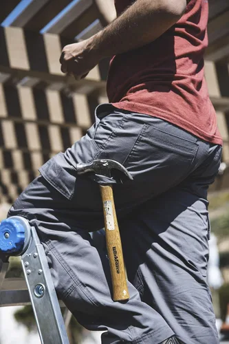 Vista 5 de Iron & Haft Cargo Work Pant, Utility Pants for Men, Durable Pants for LandscapingConstructionCarpentry