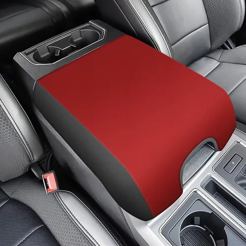 Vista 14 de AOMSAZTO Jumeat - Fundas de consola de asiento para Dodge Ram 1500 2002-2012, fundas para reposabrazos para Dodge Ram 1500, color negro