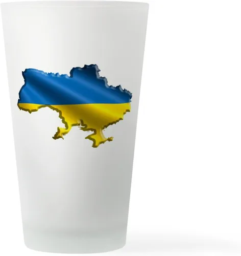 Vista 9 de CafePress Glory To Ukraine - Vaso de pinta (16 oz)