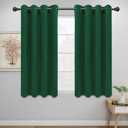 Vista 262 de Easy-Going - Cortinas opacas para dormitorio, aislamiento térmico sólido con ojales, cortinas de ventana para reducción de ruido, cortinas