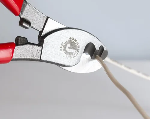 Vista 5 de JIC-625 Cortador de cable de COAX y red de cobre, hasta cable de 6 AWG