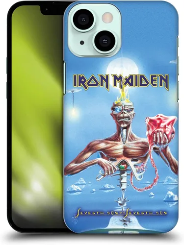 Vista 13 de Head Case Designs Funda rígida con licencia oficial de Iron Maiden Brave New World, compatible con Apple iPhone 13 Mini