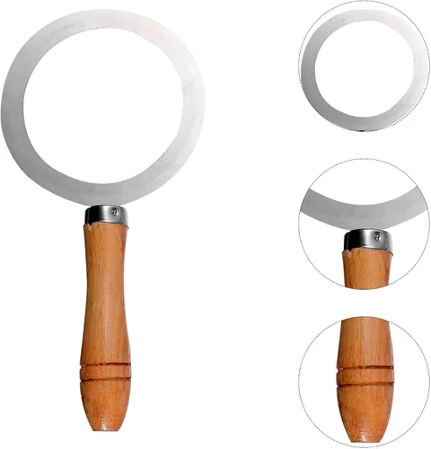 Vista 8 de DOITOOL Anillo de taza de té con leche de acero inoxidable, cubierta protectora con mango de 8.46 pulgadas, resistente al calor, para cafetería
