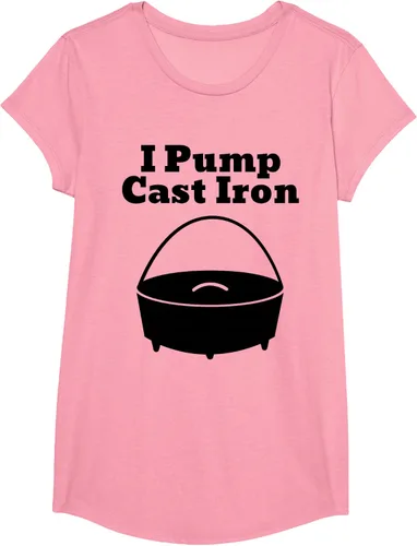 Vista 90 de I Pump - Camiseta de hierro fundido para cocinar al horno holandés