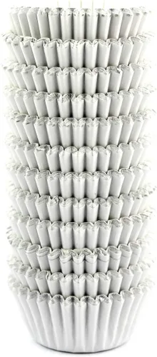 Vista 13 de 300 piezas de papel de aluminio para magdalenas, papel para Negro