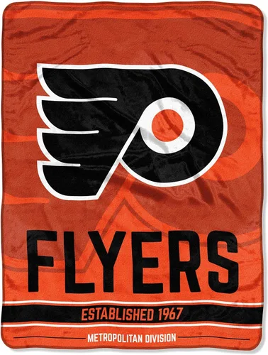 Vista 43 de Northwest NHL Unisex-Adult Micro Raschel Throw Blanket