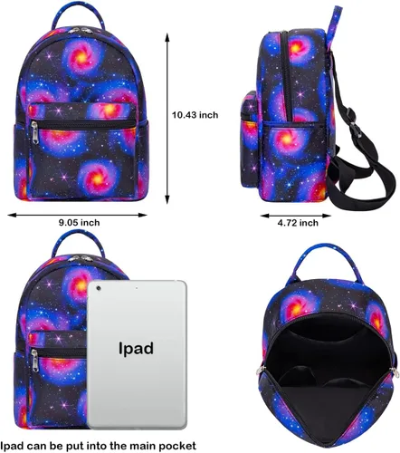Vista 2 de Bonita mochila mini para niños y adultos, Planet, Ocio