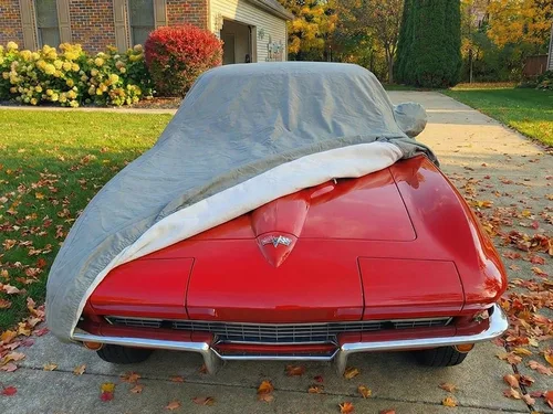 Vista 6 de CarsCover Funda para auto con ajuste personalizado C2 1963-1967 Chevy Corvette de 5 capas Ultrashield