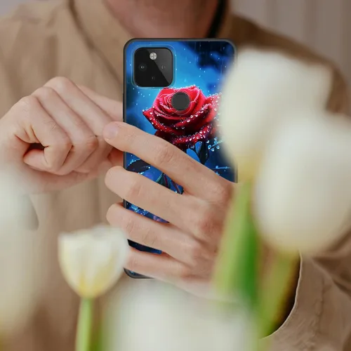 Vista 265 de Funda delgada para Google Pixel 4 XL, funda delgada de silicona de TPU suave a prueba de golpes para Google Pixel 4 XL, astronauta Galaxy
