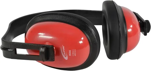 Vista 5 de Califone HS40 - Protector auditivo seguro para la audición, correa de polipropileno resistente, diadema ajustable, auriculares de plástico ABS