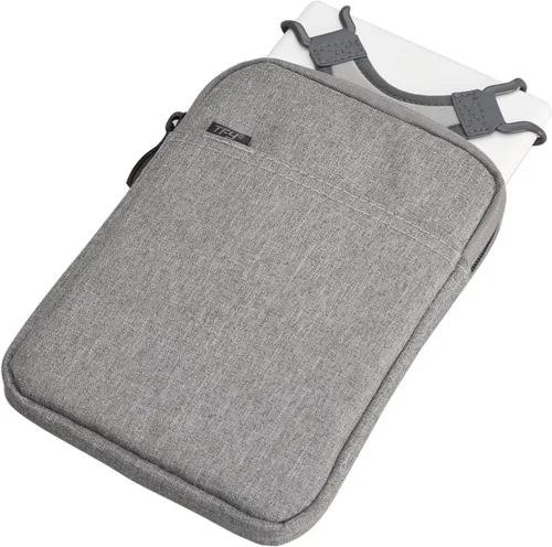 Vista 4 de TFY E-Reader - Bolsa protectora con cierre de cremallera, además de soporte para correa de mano para lectores electrónicos de 6 pulgadas, Kindle