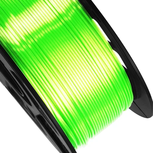 Vista 2 de Bblife - Filamento PLA de color verde lima brillante y sedoso, material para impresión 3D, 2.2 libras, 1/16 pulgadas, apto para impresoras 3D FDM