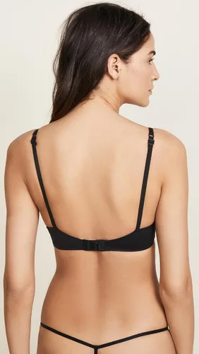Vista 3 de Calvin Klein Brasier de camiseta con forro ligero y ajuste perfecto para mujer con tacto de memoria