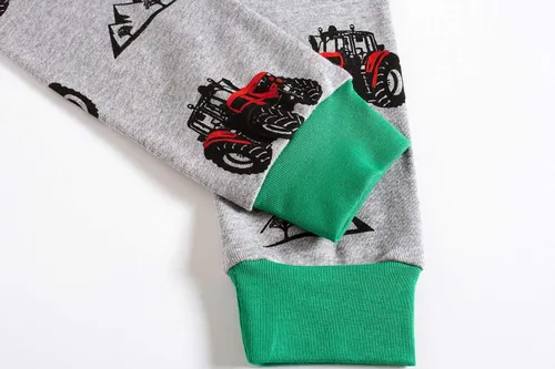 Vista 6 de KikizYe Pijama de manga larga para niños pequeños