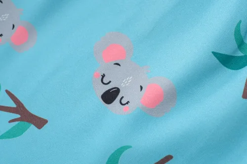 Vista 7 de Pijamas de verano para niñas, de manga corta y pantalones cortos de lunares, conjunto de pijamas para niños grandes, talla 6-16