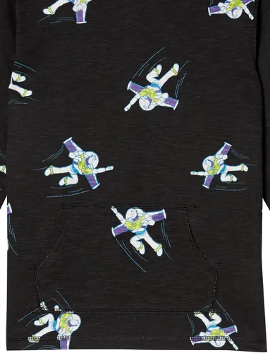 Vista 2 de Tienda Essentials Disney Marvel Star Wars - Camisetas ligeras de manga larga con capucha para niños y niños pequeños, paquete de 2