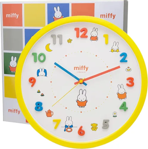Vista 5 de T'S Factory 2926223 Pocket Monster Eevee Friends - Reloj de pared, color beige, analógico, silencioso, de segunda mano