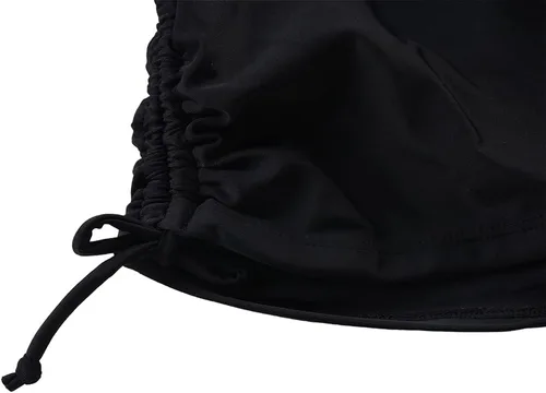 Vista 8 de Hilor, top con cuello en V halter para mujer, top de natación drapeado, top tankini fruncido