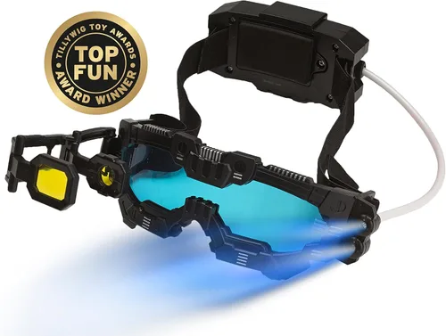 Vista 5 de SpyX / Micro Gear Set + gafas de misión nocturna - 4 herramientas imprescindibles unidas a un cinturón ajustable + gafas de luz LED. ¡El favorito