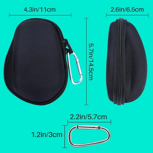 Vista 8 de Funda de almacenamiento Lebakort compatible con mouse Logitech MX Master 4 / MX Master 3S / MX Master 3 / MX Master 2S Advanced