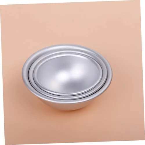 Vista 6 de 6pcs moldes para hornear caseros cuerpo lavado bañera metal acero inoxidable