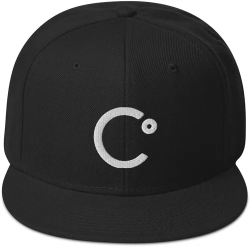 Vista 13 de Celsius Cryptocurrency Logo Hat (Gorra Snapback de mezcla de lana bordada)