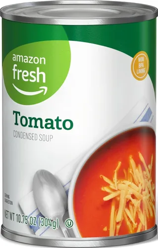 Vista 13 de Amazon Fresh, Sopa condensada de crema de pollo, 10.5 onzas (anteriormente Happy Belly, el empaque puede variar)