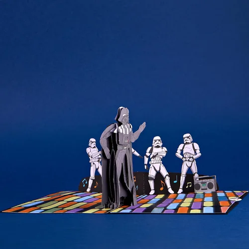 Vista 6 de Lovepop Tarjeta desplegable de feliz cumpleaños para ella y él – Tarjetas de felicitación de cumpleaños 3D de Star Wars para niños, niñas, hombres