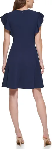 Vista 3 de DKNY Manga con volantes para mujer