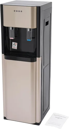 Vista 13 de Dispensador de enfriador de agua de carga inferior con agua fría caliente o agua ambiente, 3 ajustes de temperatura, calefacción de 500 W