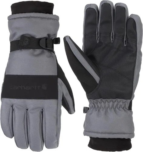 Vista 8 de Carhartt Men's Waterproof Insulated Knit Cuff Glove Negro