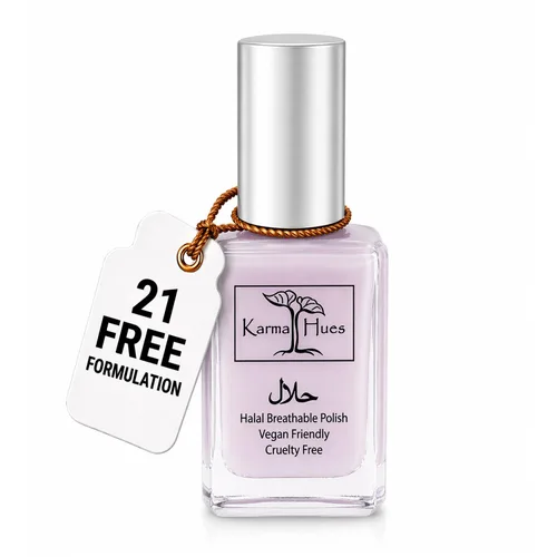 Vista 8 de Karma Naturals - Esmalte de uñas Halal certificado – transpirable y permeable al agua, apto para Wudu (Aabidah)