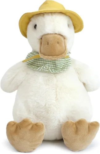 Vista 14 de MON AMI Juguete de peluche Cinnamon The Horse – Caballo de peluche suave de 15 pulgadas, peluche de poni de granja con bandana, animal sentado