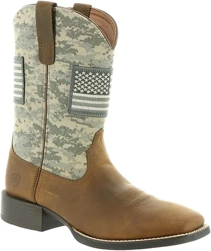 Vista 4 de Ariat - Botas deportivas para hombre, diseño de puntera redonda