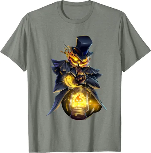 Vista 10 de Halloween Pumpkin Scary Jack O Lantern Boy Girl Men Women T-Shirt Negro
