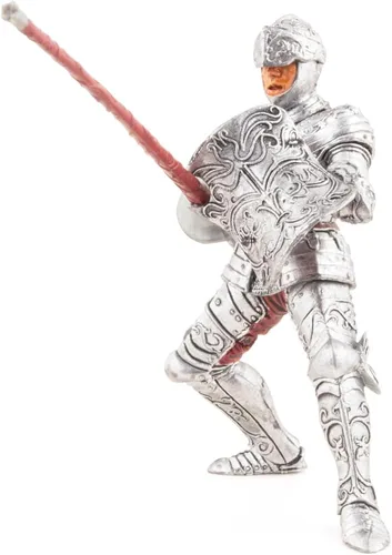 Vista 5 de Papo - Figura realista de caballero blindado - A partir de 3 años - Colección de fantasía y medieval - Juego creativo de batalla medieval - Juguete