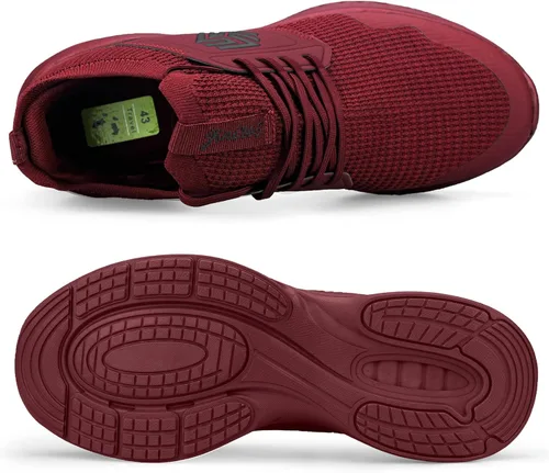 Vista 6 de Giniros Zapatos para Caminar Sin Cordones para Hombre Zapatos para Correr Antideslizantes Zapatos de Entrenamiento Transpirables Zapatillas Ligeras