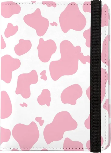 Vista 15 de Linda Funda para Pasaporte y Soporte Combo, Cubierta para Pasaporte con Bloqueo RFID, Compatible con Billetera para Hombres y Mujeres, Protector