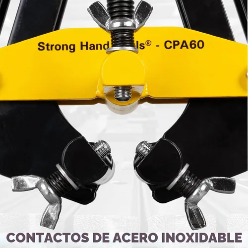 Vista 5 de Abrazadera de alineación de tubos, con tornillos de acción rápida, CPA120, Strong Hand Tools