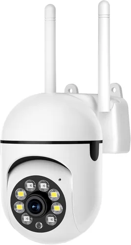 Vista 2 de Cámara de seguridad exterior con domo WiFi de 2MP