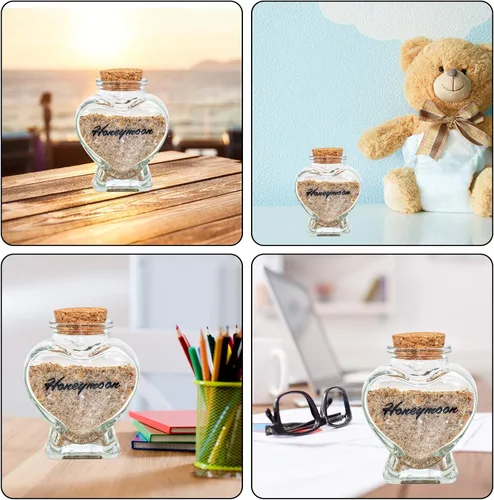 Vista 2 de Regalo de luna de miel – Tarro de recuerdo de arena de luna de miel, boda, regalos de despedida de soltera para recién casados, novia, regalo