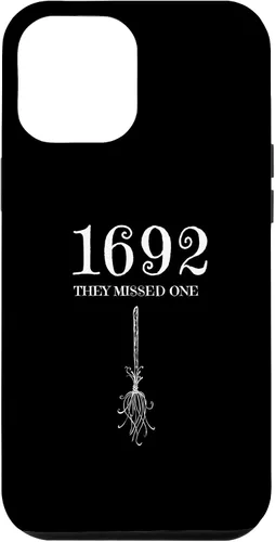 Vista 25 de Funda para iPhone 16 1692 They Missed One Salem Funny Halloween Witch