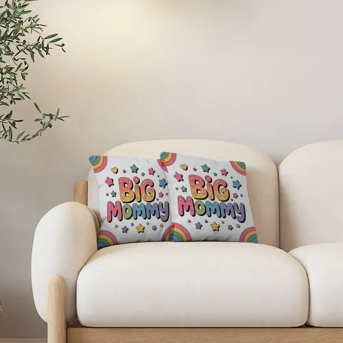 Vista 4 de Mama Bear Gifts for Mom Birthday Gifts Throw Pillow Covers 16X16 Moms Valentines Day Gift Mommy Best Mom Presents Pillow Case Room Decor Aesthetic