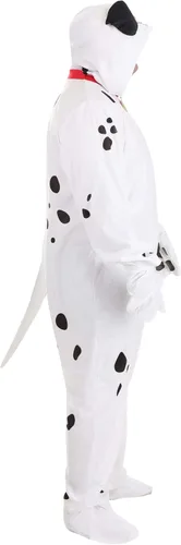 Vista 7 de Disfraz de Pongo de Disney 101 Dálmatas, overol dálmata de una pieza para cosplay, disfraces y Halloween
