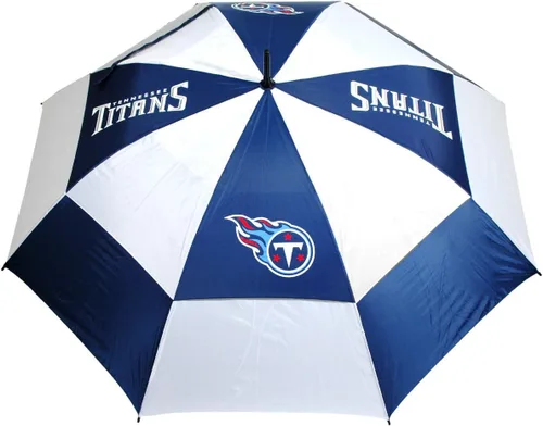 Vista 20 de Team Golf NFL San Francisco 49ers - Paraguas de golf de 62 pulgadas con funda protectora, diseño de protección contra el viento de doble toldo