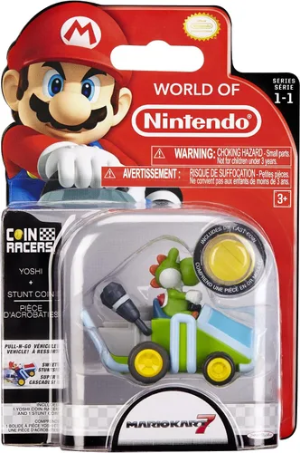 Vista 2 de Nintendo Super Mario Coin Crasher Wave 1 Yoshi Playset